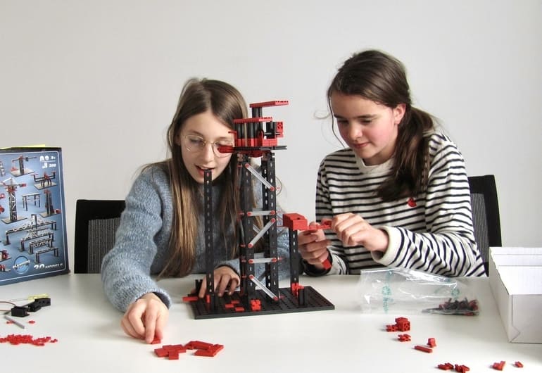 Miniatur Bau beim Girls Day